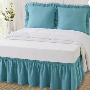 Pioneer Woman 3pc Bedskirt Dot Set